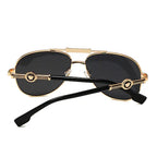 Versace Double Bridge Polarized Aviator Sunglasses for Unisex – product image 12