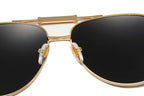 Versace Double Bridge Polarized Aviator Sunglasses for Unisex – product image 13