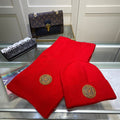 Versace Knit Cashmere Scarf Hat Set for Women – product image 13