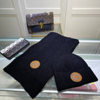 Versace Knit Cashmere Scarf Hat Set for Women – product image 2