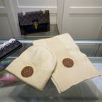 Versace Knit Cashmere Scarf Hat Set for Women – product image 29