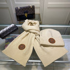 Versace Knit Cashmere Scarf Hat Set for Women – product image 30
