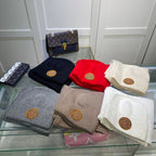 Versace Knit Cashmere Scarf Hat Set for Women – product image 35