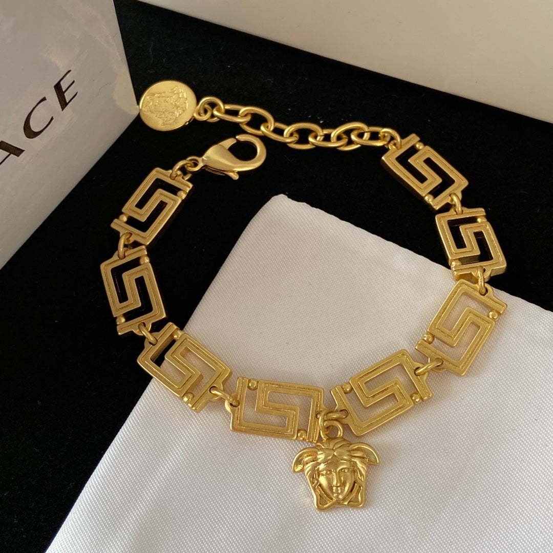 Versace Labyrinth Series Adjustable Bracelet – Luxury Jewelry – product image 1