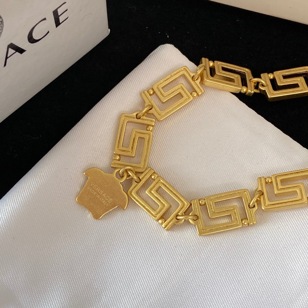Versace Labyrinth Series Adjustable Bracelet – Luxury Jewelry – product image 4