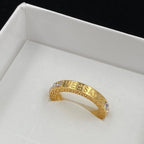 Versace Labyrinth Series Crystal Ring – Luxury Designer Jewelry – product image 2
