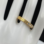 Versace Labyrinth Series Crystal Ring – Luxury Designer Jewelry – product image 4