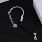 Versace Logo-Engraved Polished Finish Bracelet – Luxury Jewelry – product image 3