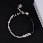 Versace Logo-Engraved Polished Finish Bracelet – Luxury Jewelry – product image 4