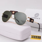 Versace Medusa Double Bridge Aviator Polarized Sunglasses for Unisex – product image 2