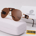 Versace Medusa Double Bridge Aviator Polarized Sunglasses for Unisex – product image 4