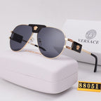 Versace Medusa Double Bridge Aviator Polarized Sunglasses for Unisex – product image 6