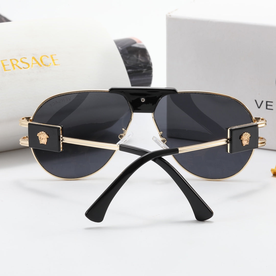 Versace Medusa Double Bridge Aviator Polarized Sunglasses for Unisex – product image 13