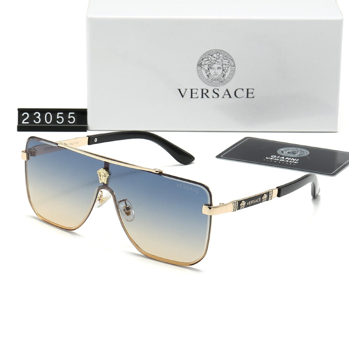 Versace Medusa Oversized Aviator Polarized Sunglasses for Unisex – product image 2