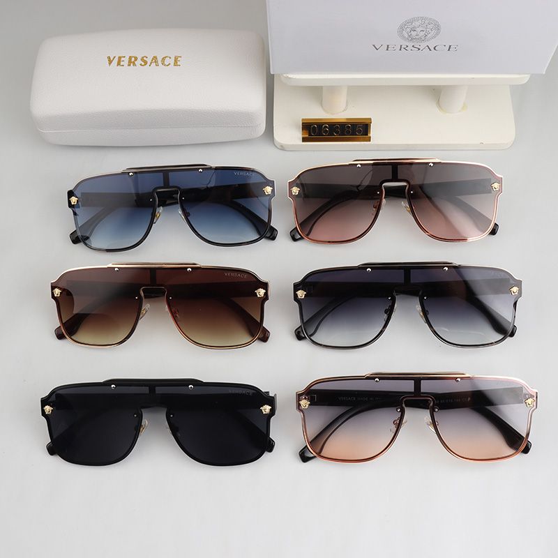 Versace Medusa Oversized Shield Polarized Sunglasses for Unisex – product image 13