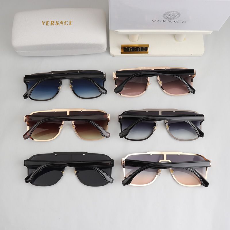 Versace Medusa Oversized Shield Polarized Sunglasses for Unisex – product image 14