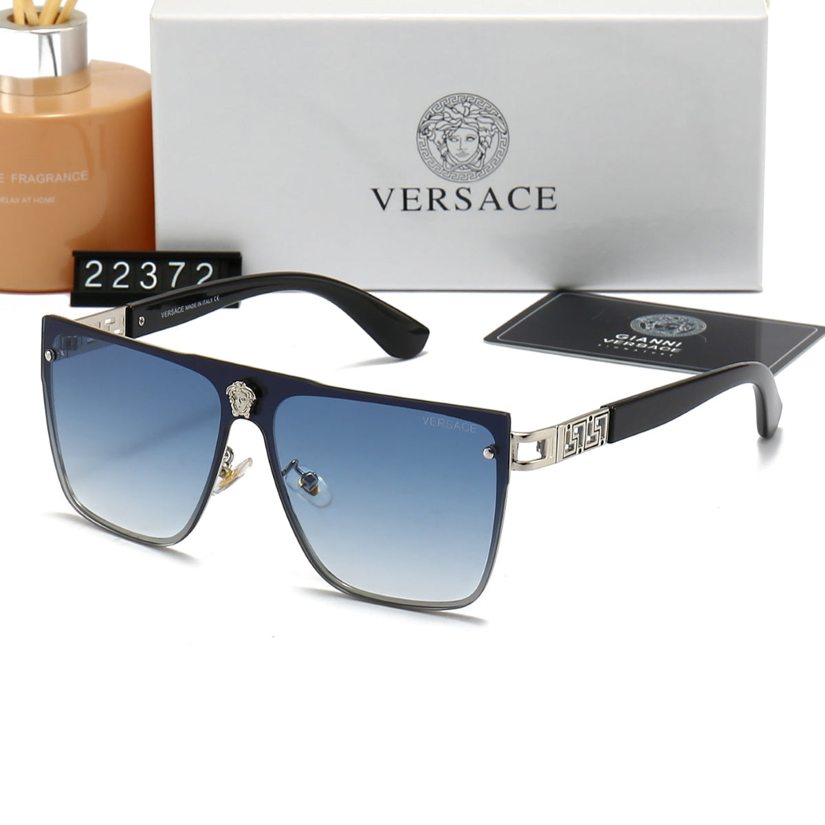 Versace Medusa Oversized Square Polarized Sunglasses for Unisex – product image 5