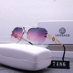 Versace Medusa Rimless Aviator Polarized Sunglasses for Unisex – product image 6