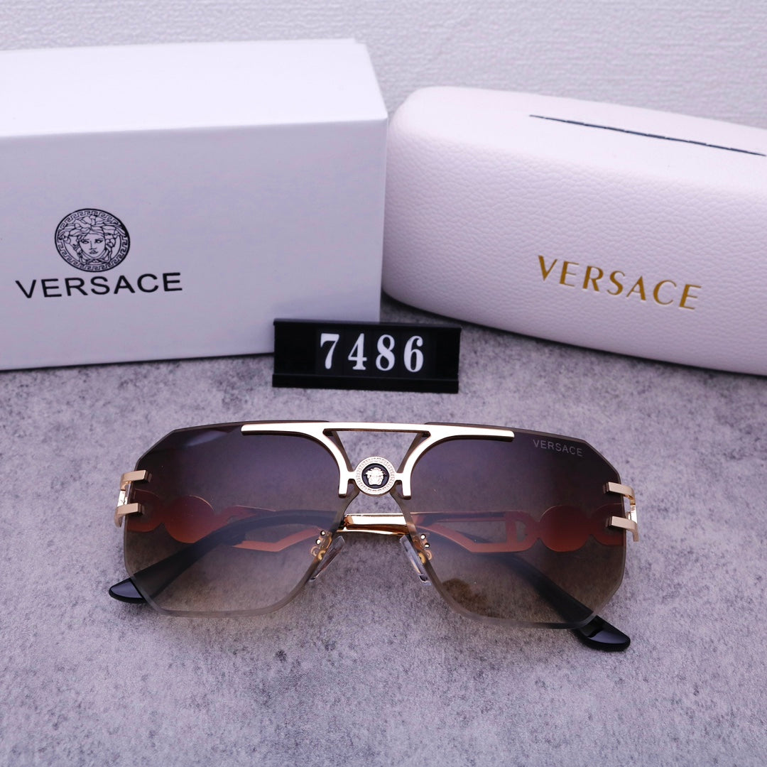 Versace Medusa Rimless Aviator Polarized Sunglasses for Unisex – product image 15
