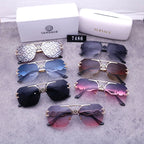 Versace Medusa Rimless Aviator Polarized Sunglasses for Unisex – product image 17