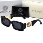 Versace Medusa Thick-Frame Rectangular Polarized Sunglasses for Unisex – product image 1