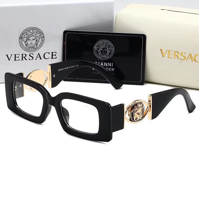 Versace Medusa Thick-Frame Rectangular Polarized Sunglasses for Unisex – product image 9