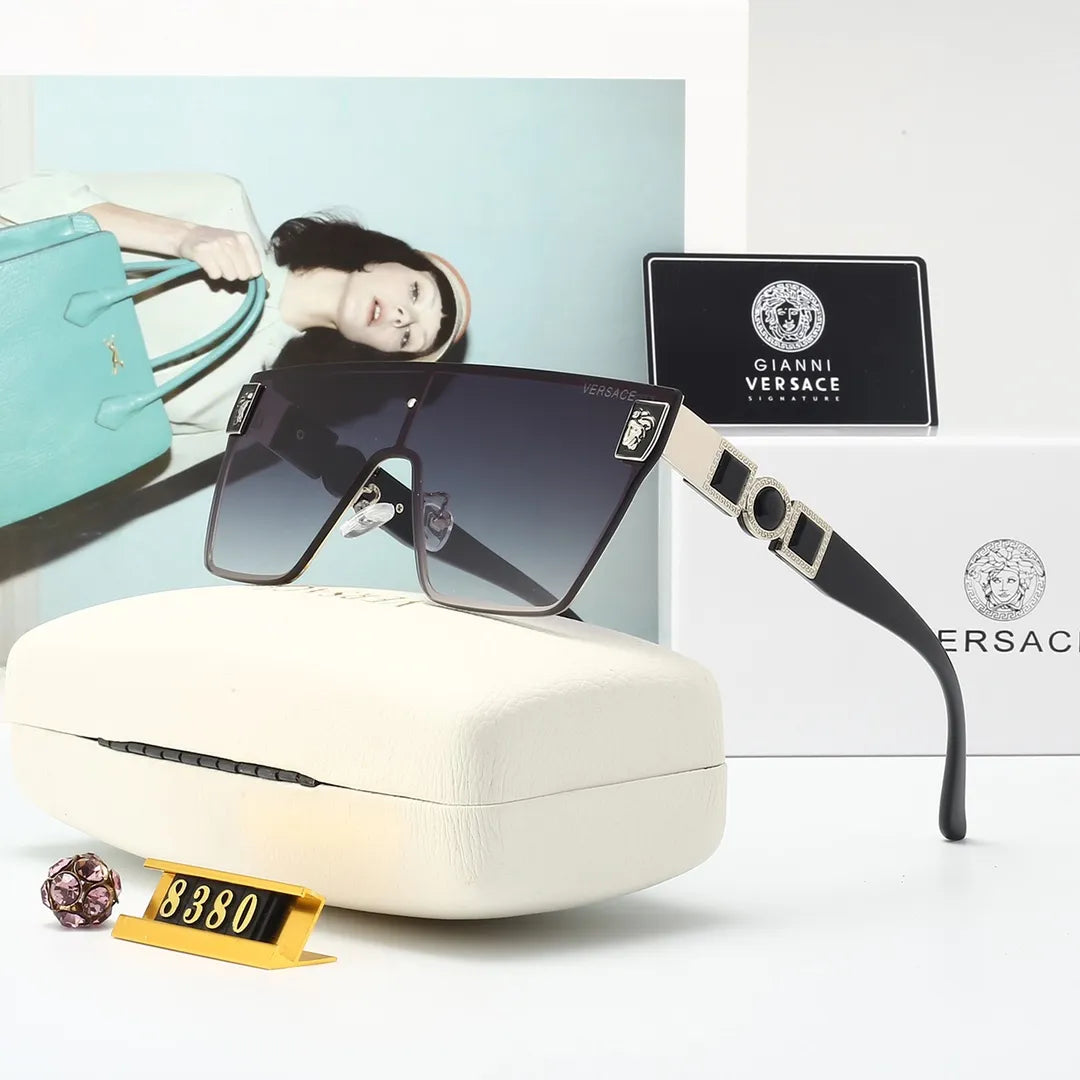 Versace Oversized Half-Portrait Logo Sunglasses for Unisex – product image 3