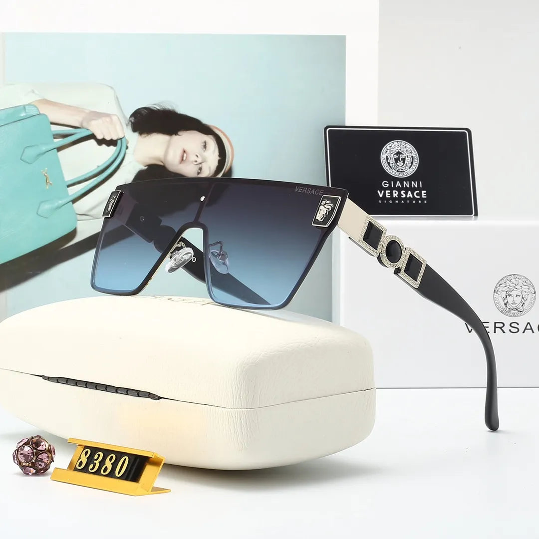 Versace Oversized Half-Portrait Logo Sunglasses for Unisex – product image 6