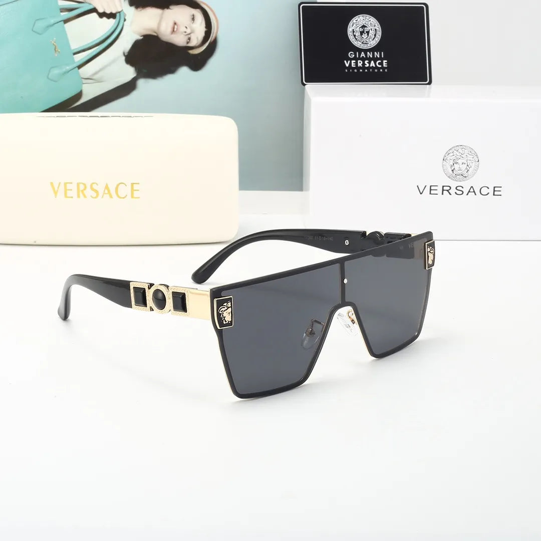 Versace Oversized Half-Portrait Logo Sunglasses for Unisex – product image 11