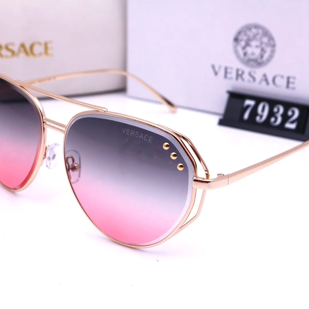 Versace Oversized Metal Frame HD Sunglasses for Unisex – product image 12