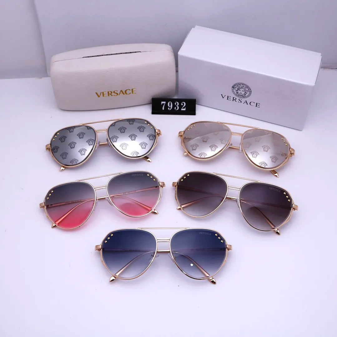 Versace Oversized Metal Frame HD Sunglasses for Unisex – product image 14