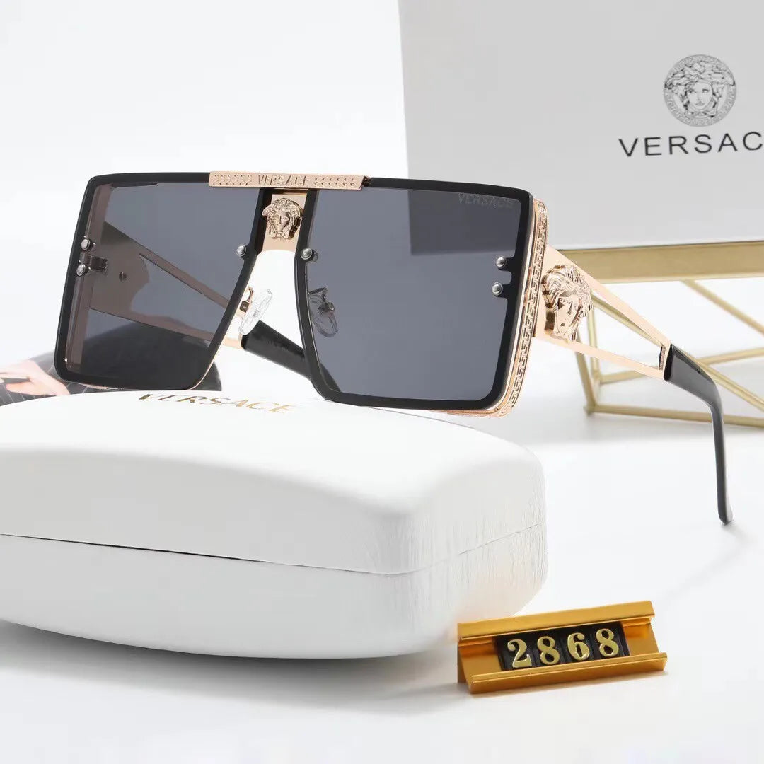 Versace Oversized Metal Square HD Sunglasses for Unisex – product image 1