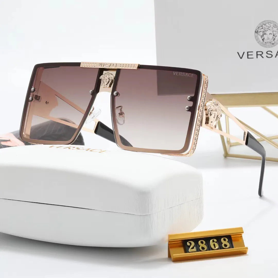 Versace Oversized Metal Square HD Sunglasses for Unisex – product image 3