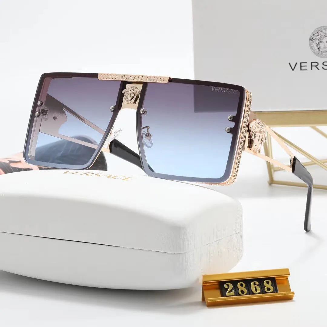 Versace Oversized Metal Square HD Sunglasses for Unisex – product image 8