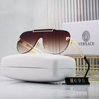 Versace Oversized Retro Watermark Pattern Sunglasses for Unisex – product image 3