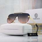 Versace Oversized Retro Watermark Pattern Sunglasses for Unisex – product image 5