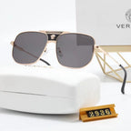Versace Oversized Vintage Print Metal Sunglasses for Unisex – product image 2
