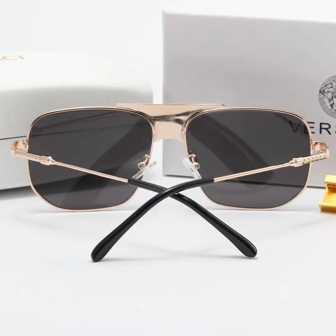 Versace Oversized Vintage Print Metal Sunglasses for Unisex – product image 13