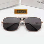 Versace Oversized Vintage Print Metal Sunglasses for Unisex – product image 14