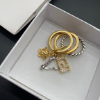 Versace Personality 3 Circle Pendant Ring – Luxury Designer Jewelry – product image 3