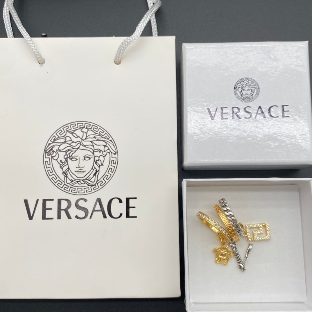 Versace Personality 3 Circle Pendant Ring – Luxury Designer Jewelry – product image 6