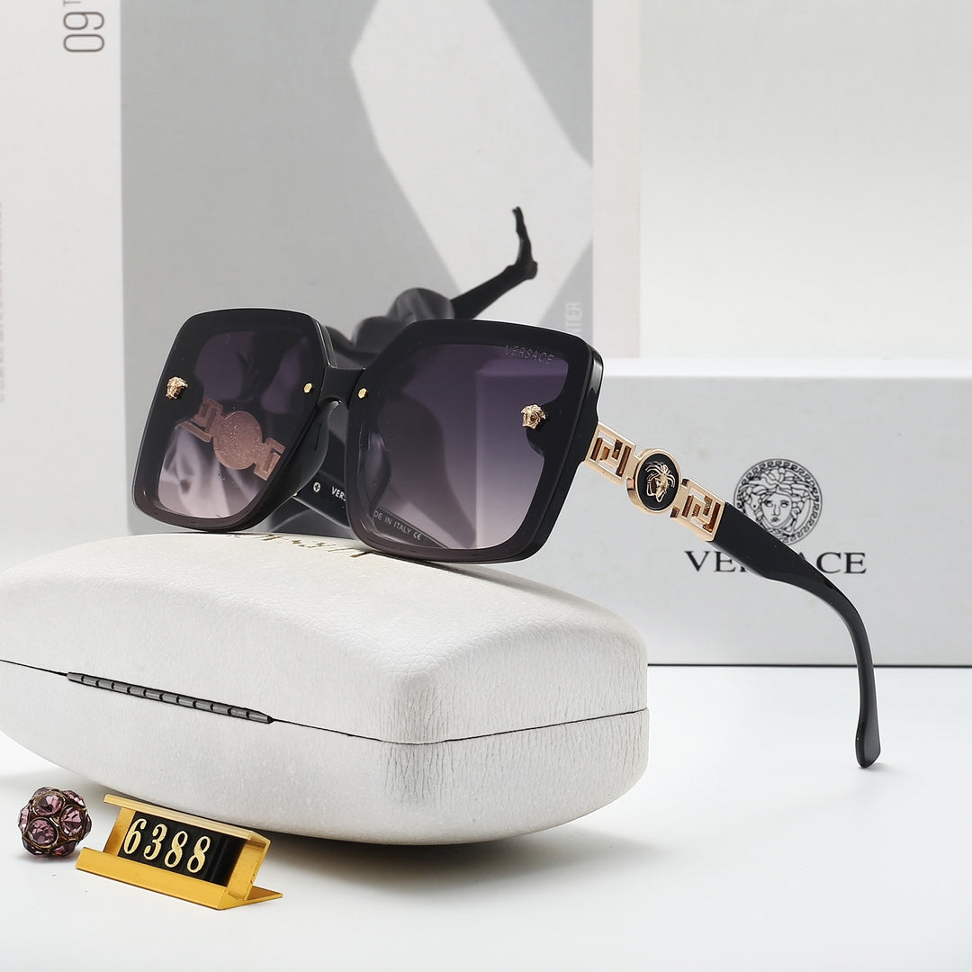 Versace Rectangular Medusa Unisex Oversized Acetate Glasses Blue-Light… – product image 2