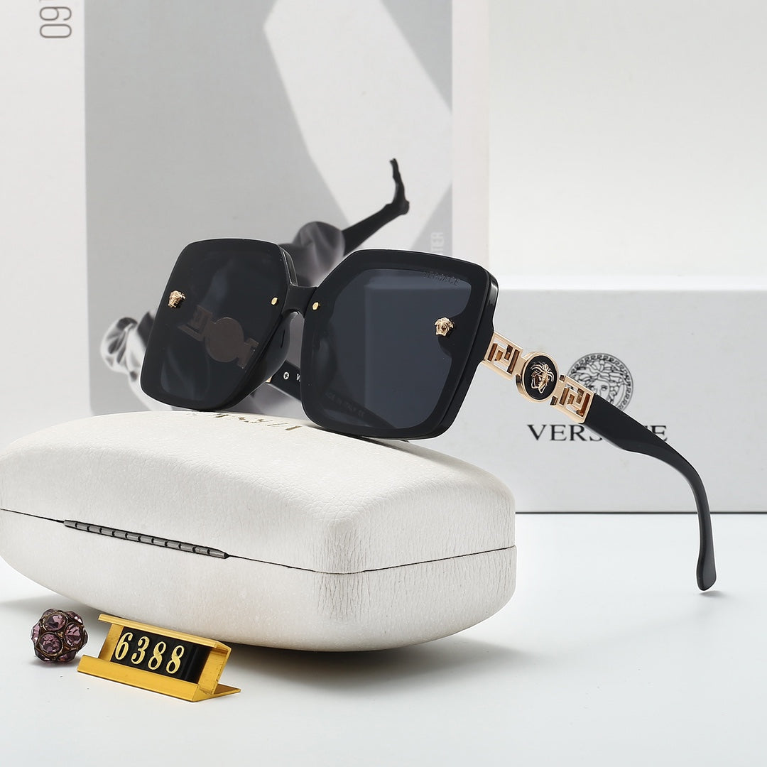 Versace Rectangular Medusa Unisex Oversized Acetate Glasses Blue-Light… – product image 3