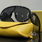 Versace Shield Large Frame One Piece Printed Sunglasses for Unisex – product image 10