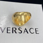 Versace Vintage Avatar Open Ring – Luxury Designer Jewelry – product image 3