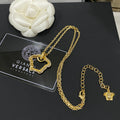 Versace Vintage Cutout Medusa Necklace – Luxury Designer Jewelry – product image 1