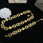 Versace Vintage Maze Bracelet Necklace Set – Luxury Jewelry – product image 10
