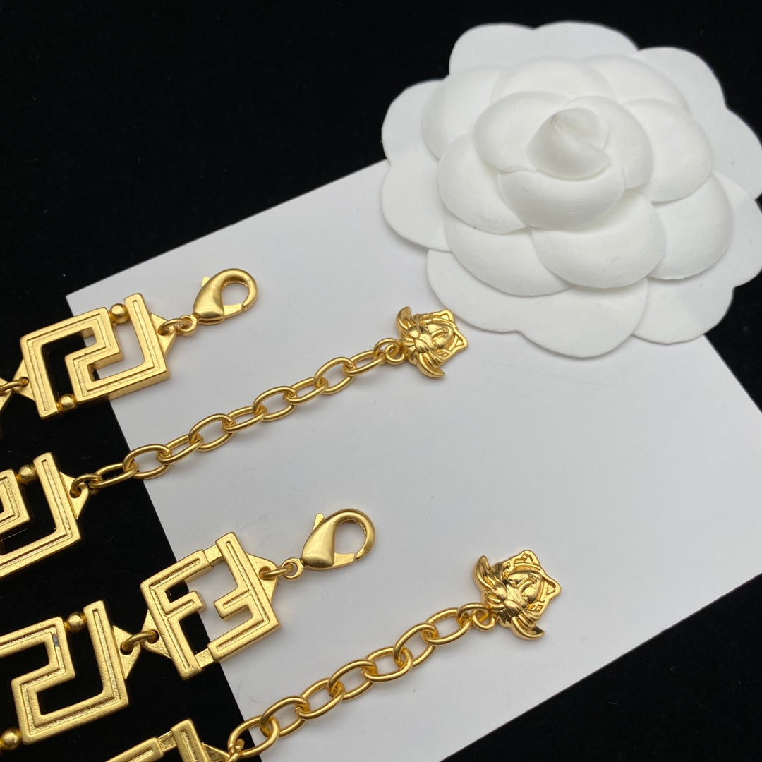 Versace Vintage Maze Bracelet Necklace Set – Luxury Jewelry – product image 13